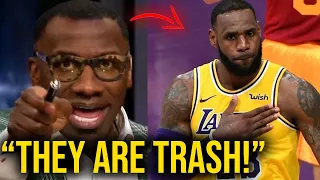 Shannon Sharpe GEOS OFF after Lakers & Lebron James Barely WIN!