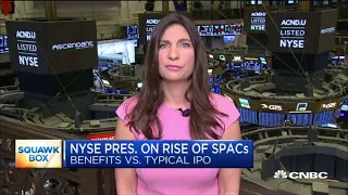 NYSE President Stacey Cunningham on the rise of SPACs