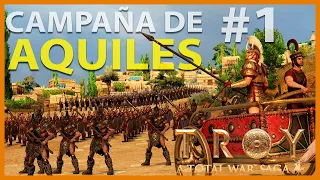 Total War Saga: TROYA | CAMPAÑA de AQUILES - La Campaña es INCREÍBLE - Episodio 1