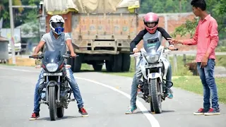 Pulsar 150 vs Apache 160 Drag Race