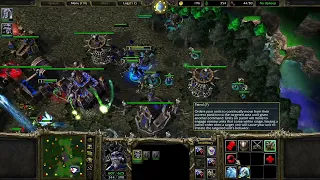 Warcraft III All Fiend Strategy (蜘蛛流) vs All Wind Rider Strategy (毒飞龙) UD vs ORC (AMAI insane)