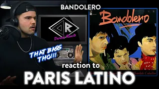 Bandolero Reaction Paris Latino (80s Sounds SLAYED!) | Dereck Reacts