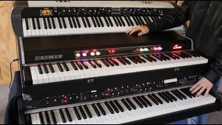 IN DEPTH COMPARISON: Viscount Legend 70's Compact / Crumar Seven / Korg SV2 S