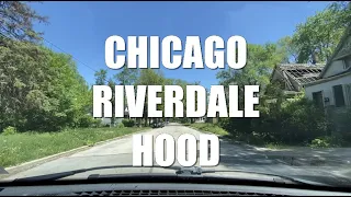 Driving Tour Chicago Illinois Riverdale Hood Urban Decay Abandoned Gas Station