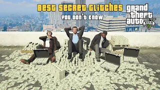 GTA 5 - Best Secret Glitches You Don't Know-2023(PC,PS,XBOX)