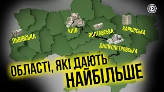 Порівняння податків регіонів | Економічна правда