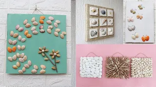 Seashell wall art | Seashell wall hanging | Home decorating ideas