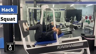 Hack Squat Machine