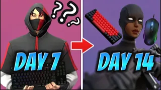 2 WEEK Fortnite Keyboard and Mouse Progression! (TIPS)