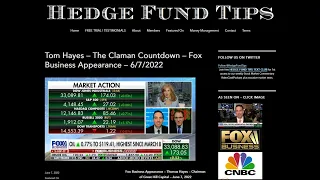 Hedge Fund Tips with Tom Hayes - VideoCast - Episode 138 - June 9, 2022