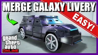 CAR MERGE GLITCH: GALAXY LIVERY *Car2car Merge Glitch Easy Guide*