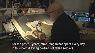 Edmonds artist surprises Vietnam veteran’s wife with her late husband's portrait