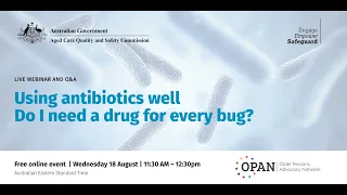 Using antibiotics well - Do I need a drug for every bug?