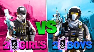 Can Diamond E-Girls Beat Diamond E-Boys? - RAINBOW SIX SIEGE