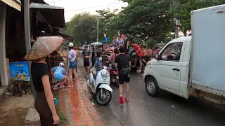 luangprabang Laos Pimai celebration | party | travel vlog 4k