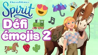 De quel personnage s'agit-il ? 🚂 Spirit Emoji Défi n° 2 | SPIRIT : AU GALOP EN TOUTE LIBERTÉ