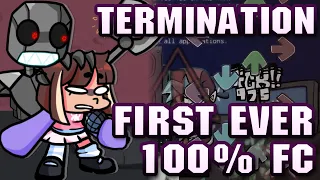 [Friday Night Funkin'] Termination (QT Mod) FIRST EVER 100% FC !!!!!!! (SFC , Full Sick , Very Hard)