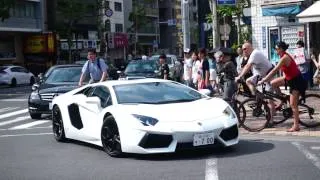 Lamborghini Aventador in Tokyo