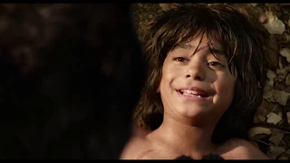 The Jungle Book Mowgli Running With Wolf's Scene In English