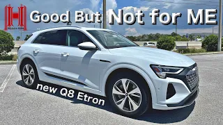 2024 Audi Q8 E-tron is Good But Not for ME :All Specs & Test Drive