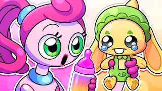 BUNZO BUNNY vs Mommy long legs | 🍼BABY MUKBANG - Poppy Playtime Chapter 2 Animation