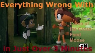 (Parody) Everything Wrong With Sonic Boom - Curse of the Cross Eyed Moose in Just Over 3 Minutes