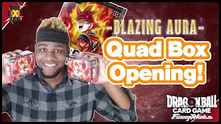 We Got Blessed With A Lucky Delivery! Dragon Ball Super Fusion World Blazing Aura Box Openings!