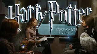 You're in the Hogwarts Express with harry, Ron & Hermione [Animated Ambience] Read/ Study/ Relax 📚