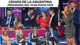 Genios de la Argentina en Showmatch - Programa completo 16/05/19