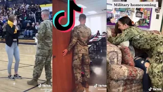 Military Coming Home Tiktok Compilation 2020