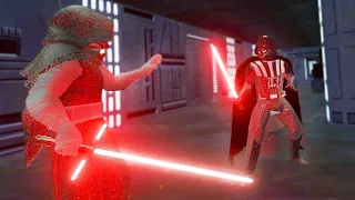 Kylo Ren vs Darth Vader in Virtual Reality…