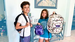 BACK TO SCHOOL BACKPACK SHOPPING for KIDS GOING BACK TO SCHOOL | MIDDLE SCHOOL BACKPACKS for SCHOOL