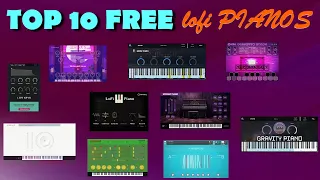 Top 10 FREE lofi Piano plugins in 2024