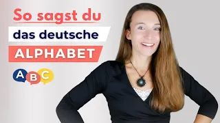 AUSSPRACHE ALPHABET DEUTSCH - wie ein Muttersprachler sprechen (Deutsch B1, B2, C1, C2)