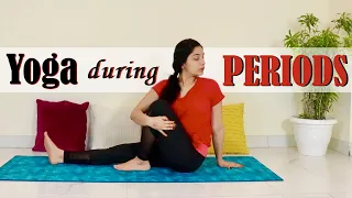 Yoga during Periods | 20 mins Gentle Yoga Practice for Menstruation Days