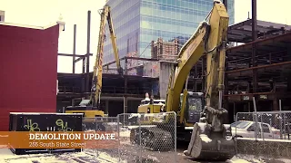 Look Back: Demolition at 255 South State Street in Salt Lake City