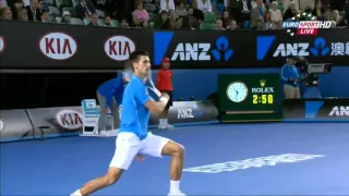 Novak Djokovic Forehand Slow Motion Compilation 2015