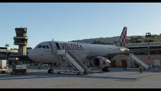 Volotea flight from Skiathos to Naples - Airbus A320