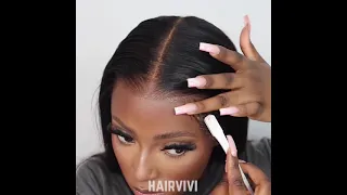 This Wig is Growing from My Scalp! | No Plucking Needed | Hairvivi Hairstyles #shorts