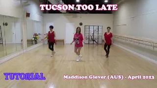 Tucson Too Late - Line Dance (Dance & Teach) | Regina Cheung | Maddison Glover | Jordan Davis