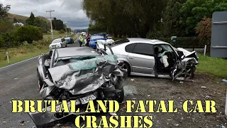 Brutal and 'fatal' car crashes #2