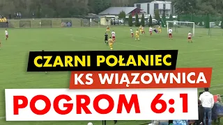 3 liga: Czarni Połaniec - KS Wiązownica 6-1 [BRAMKI]