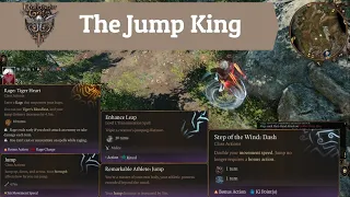 Baldur's Gate 3 - The Jump King!