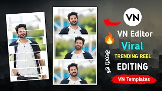 Trending Rajavin BGM Video Editing in VN Editor App Telugu | VN Editor Templates