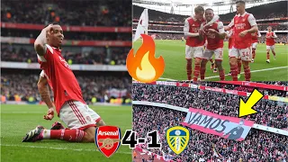 🤯Arsenal Vs Leeds United 4-1 | As Gabriel Jesus Scores Brace , Xhaka,Ben White| Gabriel Jesus Goal.