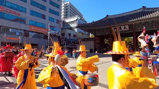 【4K】 Seoul - Deoksugung Palace Changing Ceremony of the Royal Guards, 2020 (EP.11)