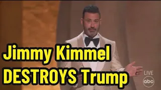 Jimmy Kimmel Claps Back at Trump's Oscars Criticism: "Isn't it Past Your Jail Time?"