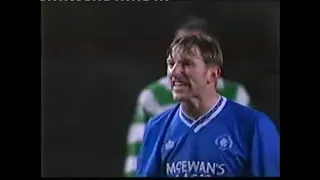 Rangers 1 Celtic 0 Scottish Cup Semi Final March 31st 1992