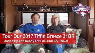 2017 Tiffin Breeze 31BR Tour (Small Diesel Motorhome) | Full Time RV Life