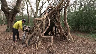 Epping Forest Gravel Ride on an All-City Gorilla Monsoon bike.